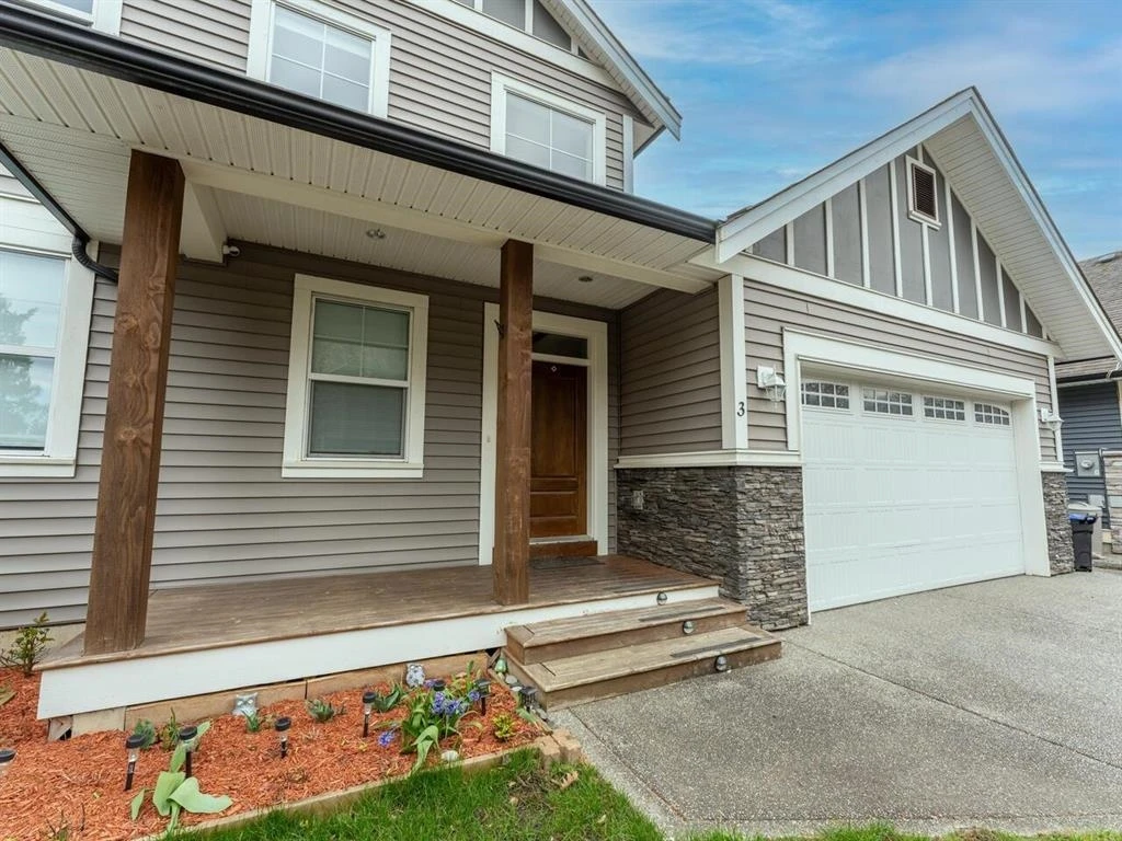 Exterior Rear Photo of 3 45995 Stevenson Road, Chilliwack, BC
