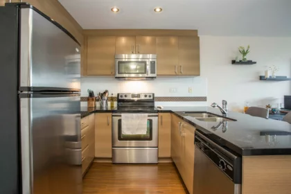 Kitchen Island Photo of 402 12079 Harris Road, Pitt Meadows, BC