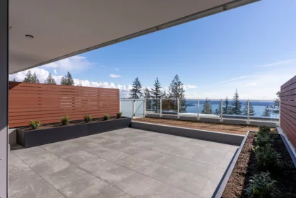 Backyard Photo of 409 3963 Uplands Way, West Vancouver, BC
