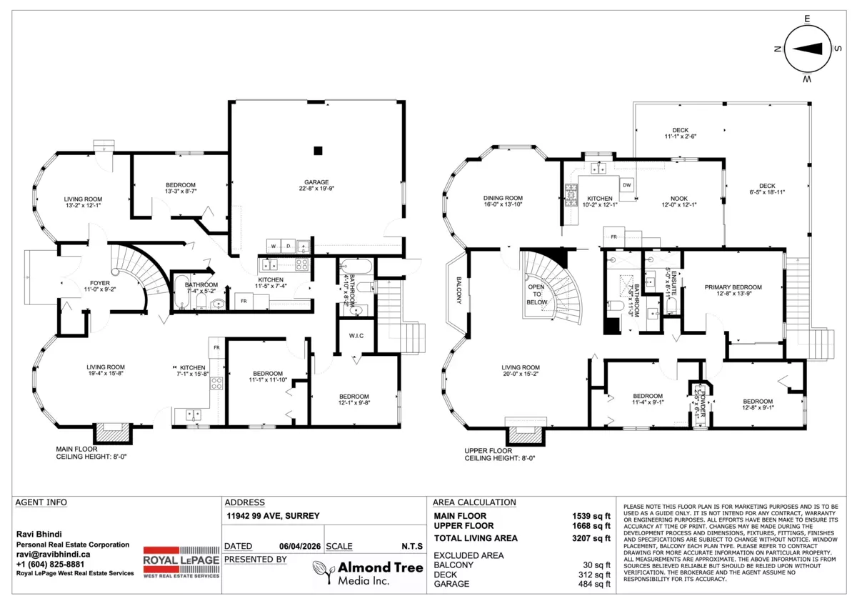 Exterior Rear Photo of 11942 99 Avenue, Surrey, BC