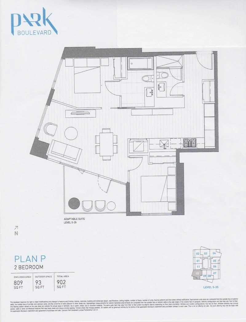 Exterior Rear Photo of 2110 9887 Whalley Boulevard, Surrey, BC