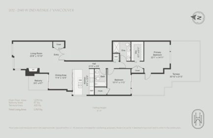 Entry Foyer Photo of 202 2148 W 2nd Avenue, Vancouver, BC