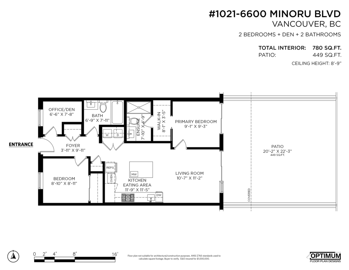 Family Room Photo of 1021 6600 Minoru Boulevard, Richmond, BC