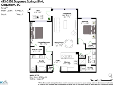 Garden / Landscaping Photo of 413 3156 Dayanee Springs Boulevard, Coquitlam, BC