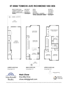 Basement Recreation Room Photo of 57 9566 Tomicki Avenue, Richmond, BC