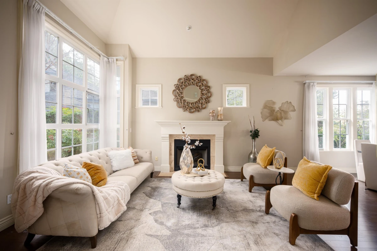 Living Room Photo of 6380 Larkin Drive, Vancouver, BC