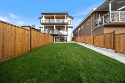 Aerial View of 1 7361 Fraser Street, Vancouver, BC