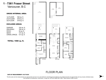 Playground / Recreational Area Near 1 7361 Fraser Street, Vancouver, BC