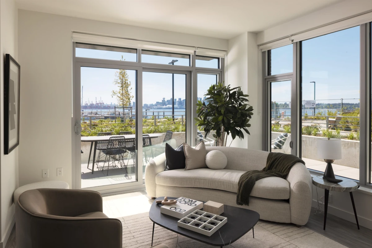 Family Room Photo of TH112 755 Harbourside Drive, North Vancouver, BC