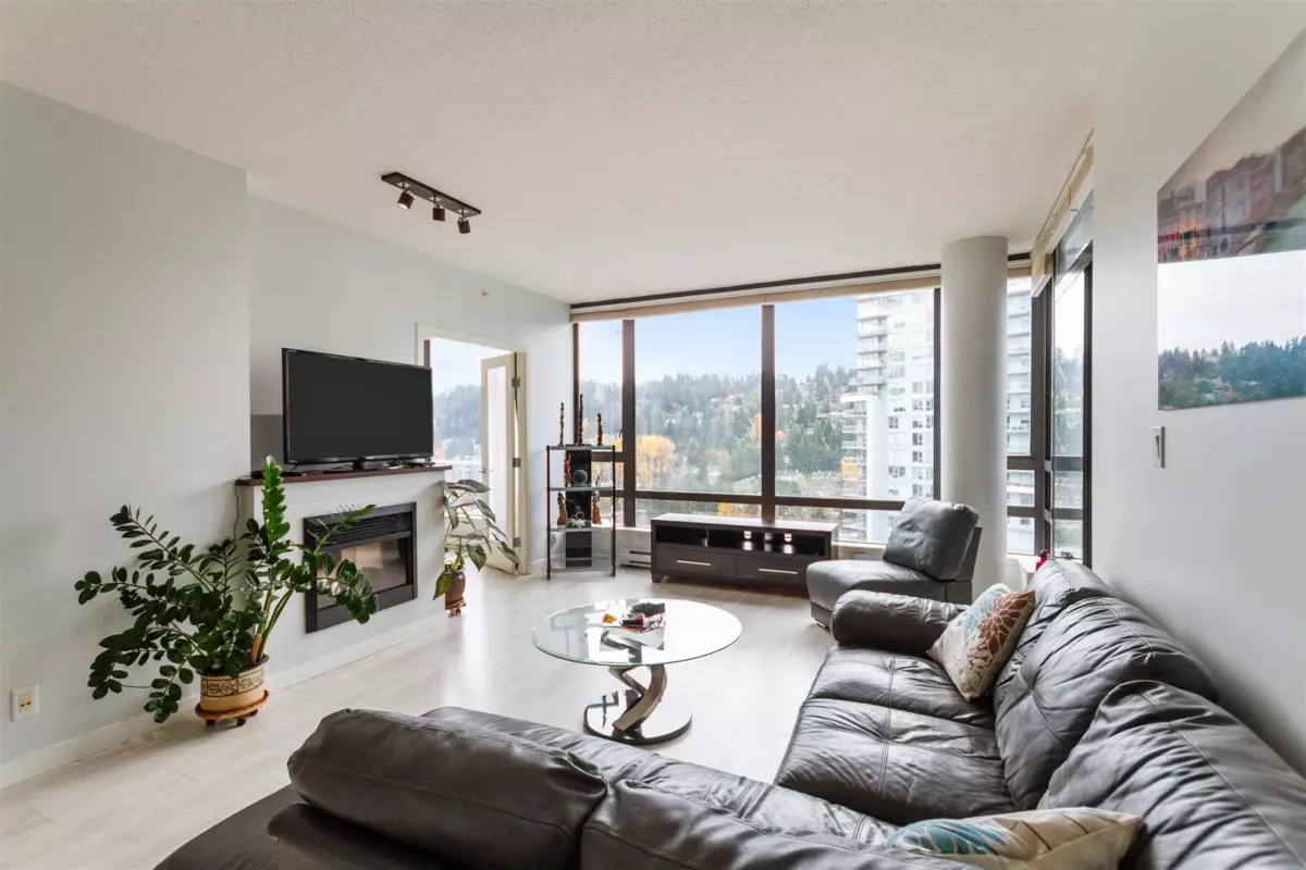 Living Room Photo of 1703 400 Capilano Road, Port Moody, BC
