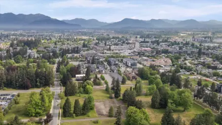 Aerial View of 202 45511 Campus Drive, Chilliwack, BC