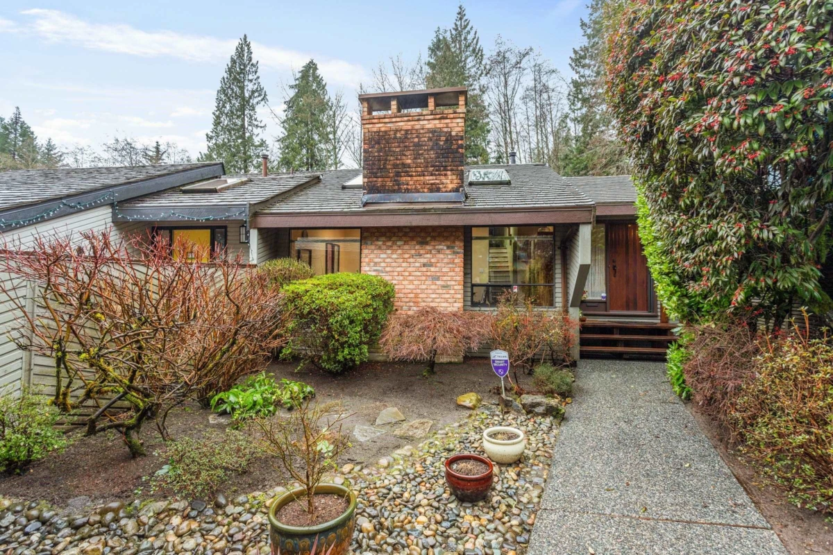Exterior Front Photo of 5639 White Pine Lane, North Vancouver, BC