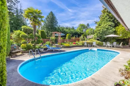 Swimming Pool Photo of 5480 Wallace Avenue, Delta, BC