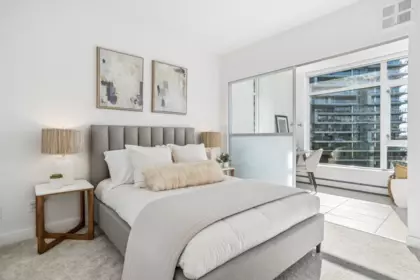 Primary Bedroom Photo of 605 1708 Columbia Street, Vancouver, BC