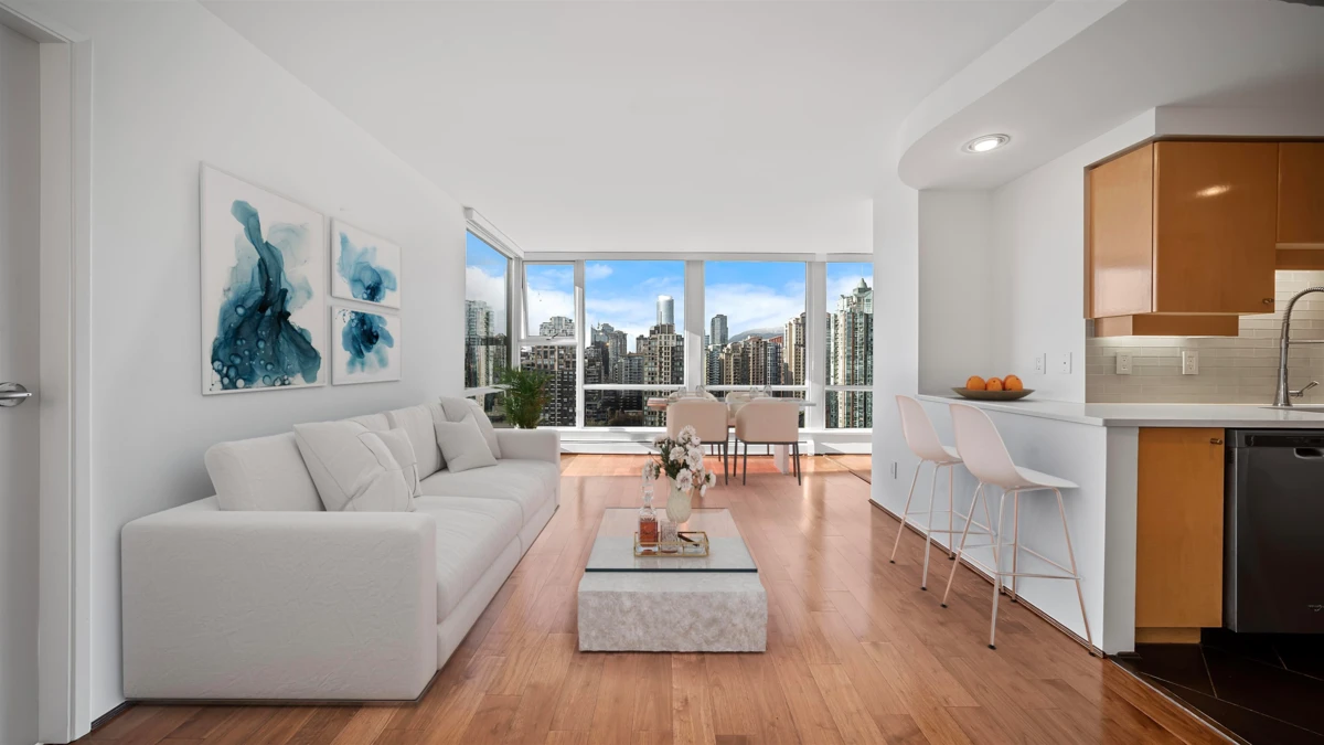Family Room Photo of 2809 1008 Cambie Street, Vancouver, BC