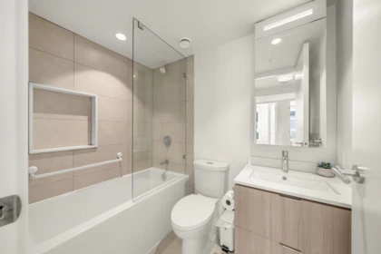 Powder Room Photo of 312 6085 Irmin Street, Burnaby, BC