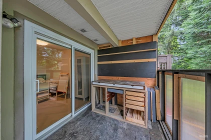 Aerial View of 3460 Amberly Place, Vancouver, BC
