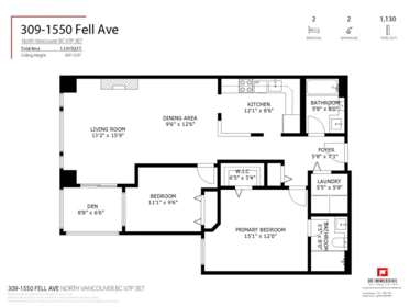 Outdoor Patio Photo of 309 1550 Fell Avenue, North Vancouver, BC