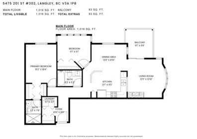 Staircase Photo of 302 5475 201 Street, Langley, BC