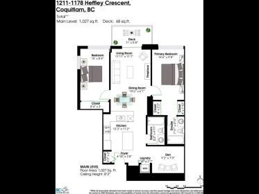 Outdoor Patio Photo of 1211 1178 Heffley Crescent, Coquitlam, BC