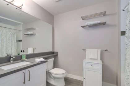 Guest Bathroom Photo of 2308 963 Charland Avenue, Coquitlam, BC