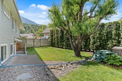Aerial View of 8408 Bradshaw Place, Chilliwack, BC