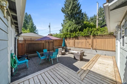 Backyard Photo of 230 W 22nd Street, North Vancouver, BC