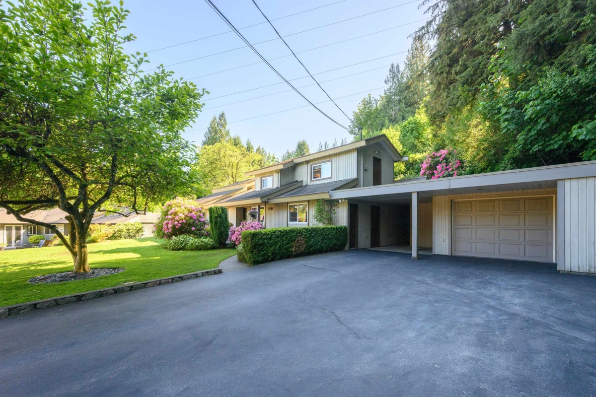 Exterior Rear Photo of 1747 Bellelynn Place, North Vancouver, BC