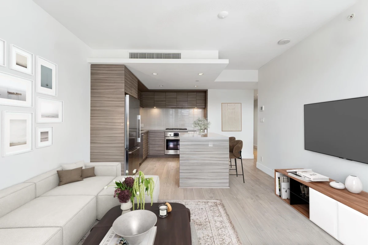 Dining Area Photo of 1909 1550 Fern Street, North Vancouver, BC