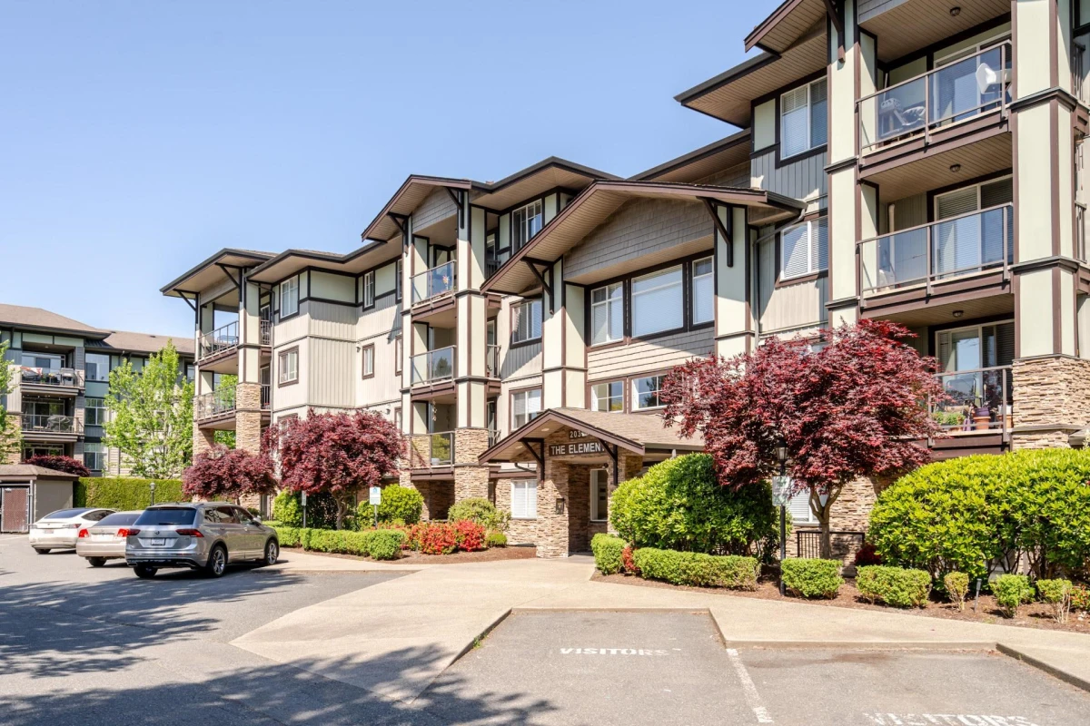 Exterior Rear Photo of 305 2038 Sandalwood Crescent, Abbotsford, BC
