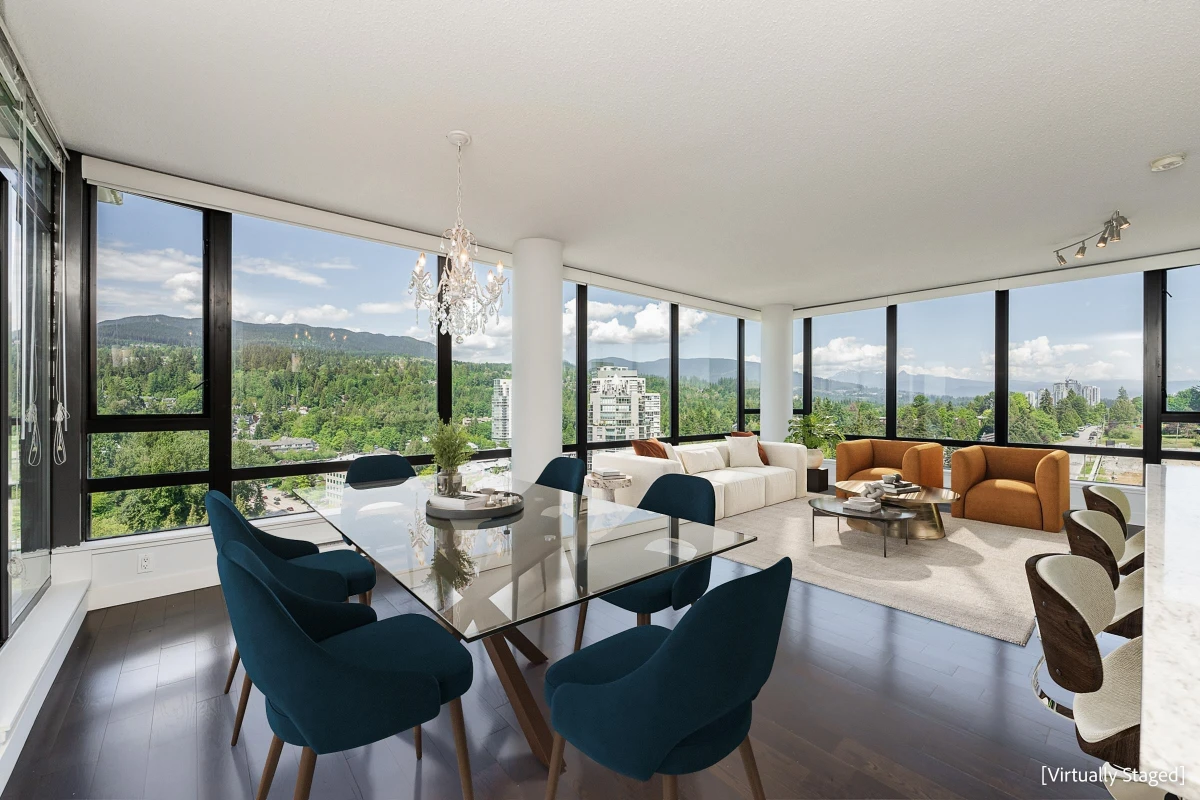 Dining Area Photo of 1908 110 Brew Street, Port Moody, BC