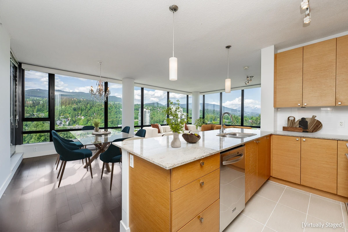 Living Room Photo of 1908 110 Brew Street, Port Moody, BC
