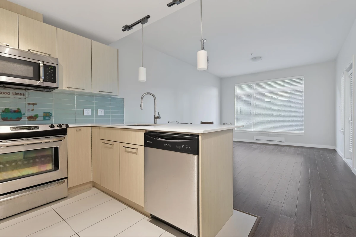 Family Room Photo of 220 5248 Grimmer Street, Burnaby, BC