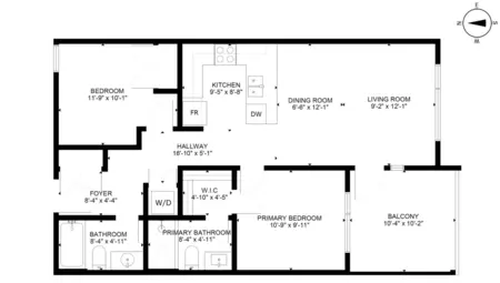 Hallway Photo of 220 5248 Grimmer Street, Burnaby, BC