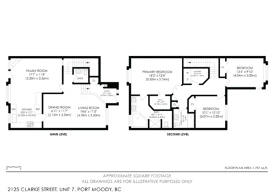 Hallway Photo of 7 2125 Clarke Street, Port Moody, BC