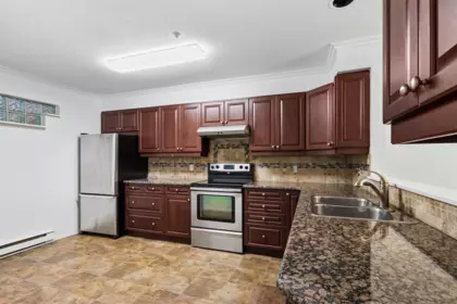 Kitchen Island Photo of 204 5656 Halley Avenue, Burnaby, BC