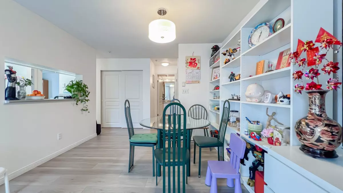 Dining Area Photo of 205 8430 Jellicoe Street, Vancouver, BC