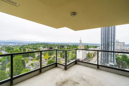 Aerial View of 1901 615 Hamilton Street, New Westminster, BC