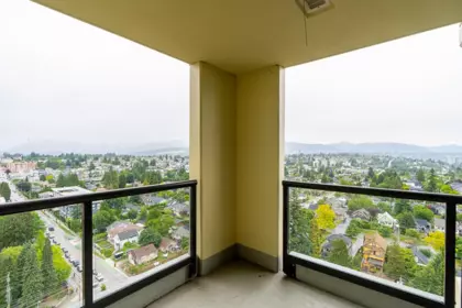 Outdoor Deck Photo of 1901 615 Hamilton Street, New Westminster, BC