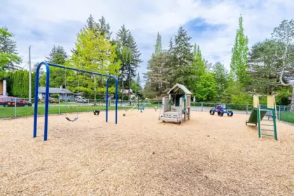 Aerial View of 1774 Lilac Drive, Surrey, BC