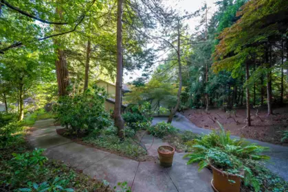 Aerial View of 5242 Station Road, Surrey, BC