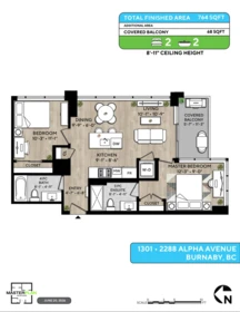 Hot Tub / Spa Photo of 1301 2288 Alpha Avenue, Burnaby, BC