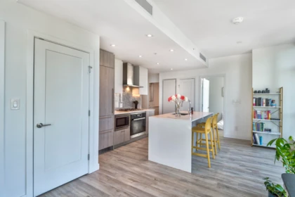 Kitchen Island Photo of 1301 2288 Alpha Avenue, Burnaby, BC