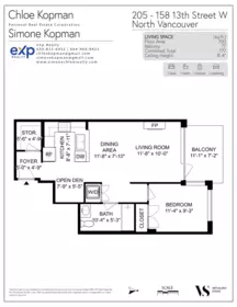 Aerial View of 205 158 W 13th Street, North Vancouver, BC