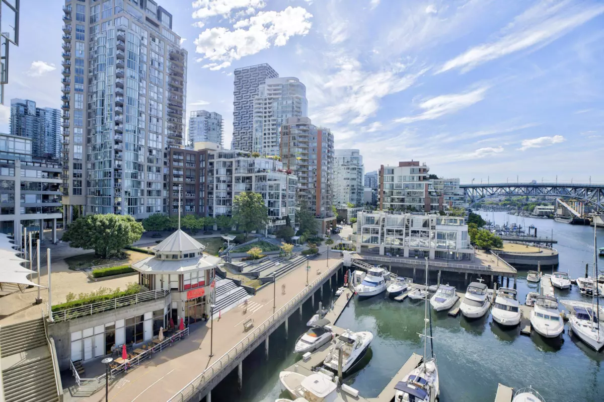Exterior Rear Photo of 502 1012 Beach Avenue, Vancouver, BC