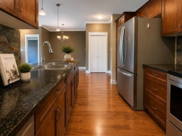 Kitchen Island Photo of 308 2068 Sandalwood Crescent, Abbotsford, BC