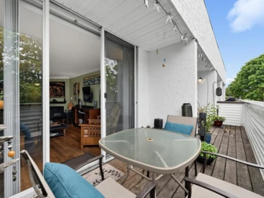 Outdoor Deck Photo of 112 9151 No 5 Road, Richmond, BC