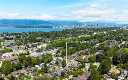 2753 Alma Street, Vancouver, BC, Vancouver — Half Duplex for sale