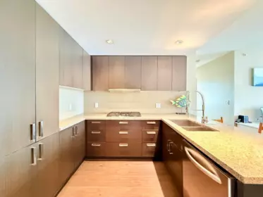 Kitchen Photo of 2802 1155 The High Street, Coquitlam, BC