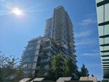 Aerial View of 507 258 Nelson's Court, New Westminster, BC